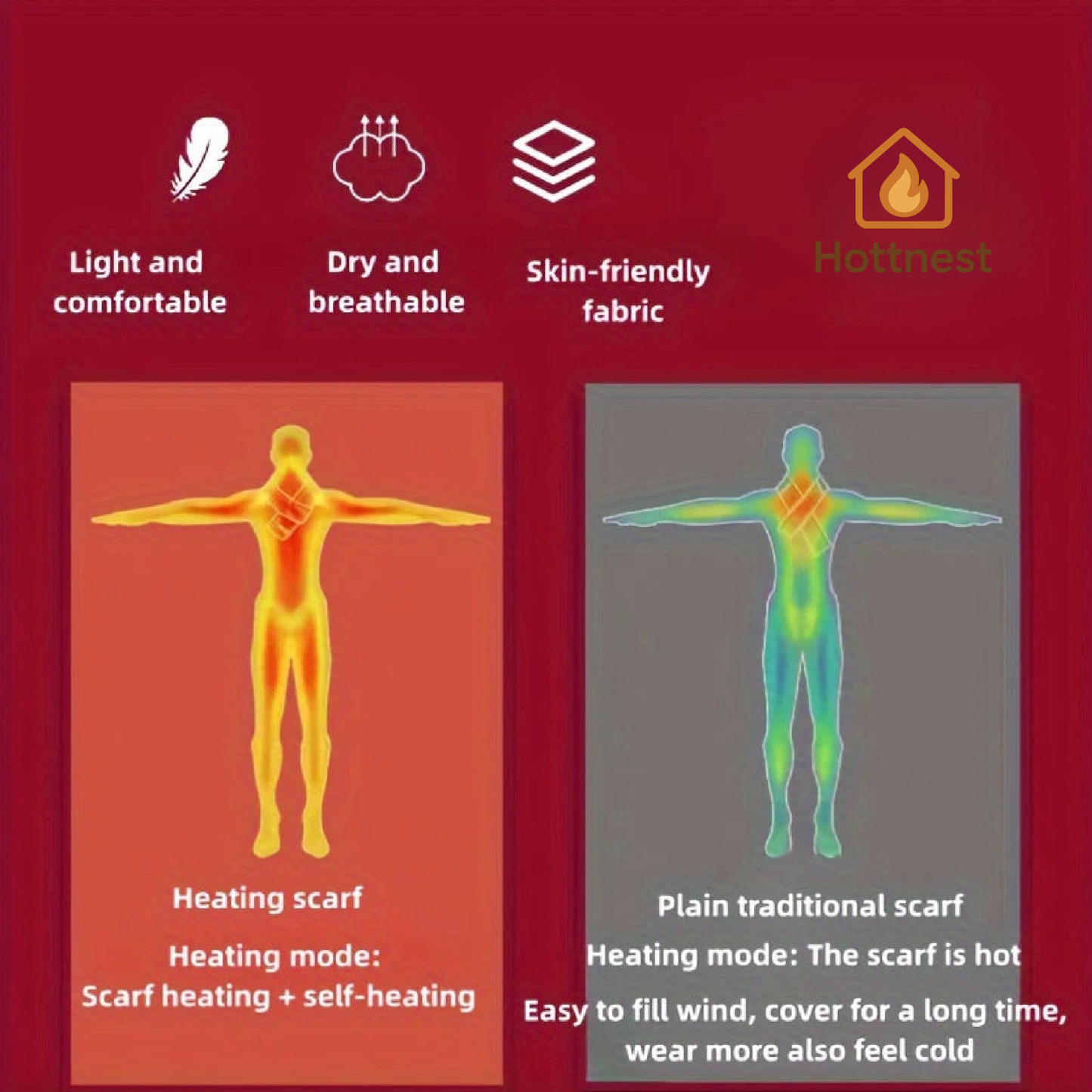 Heating Scarf Winter