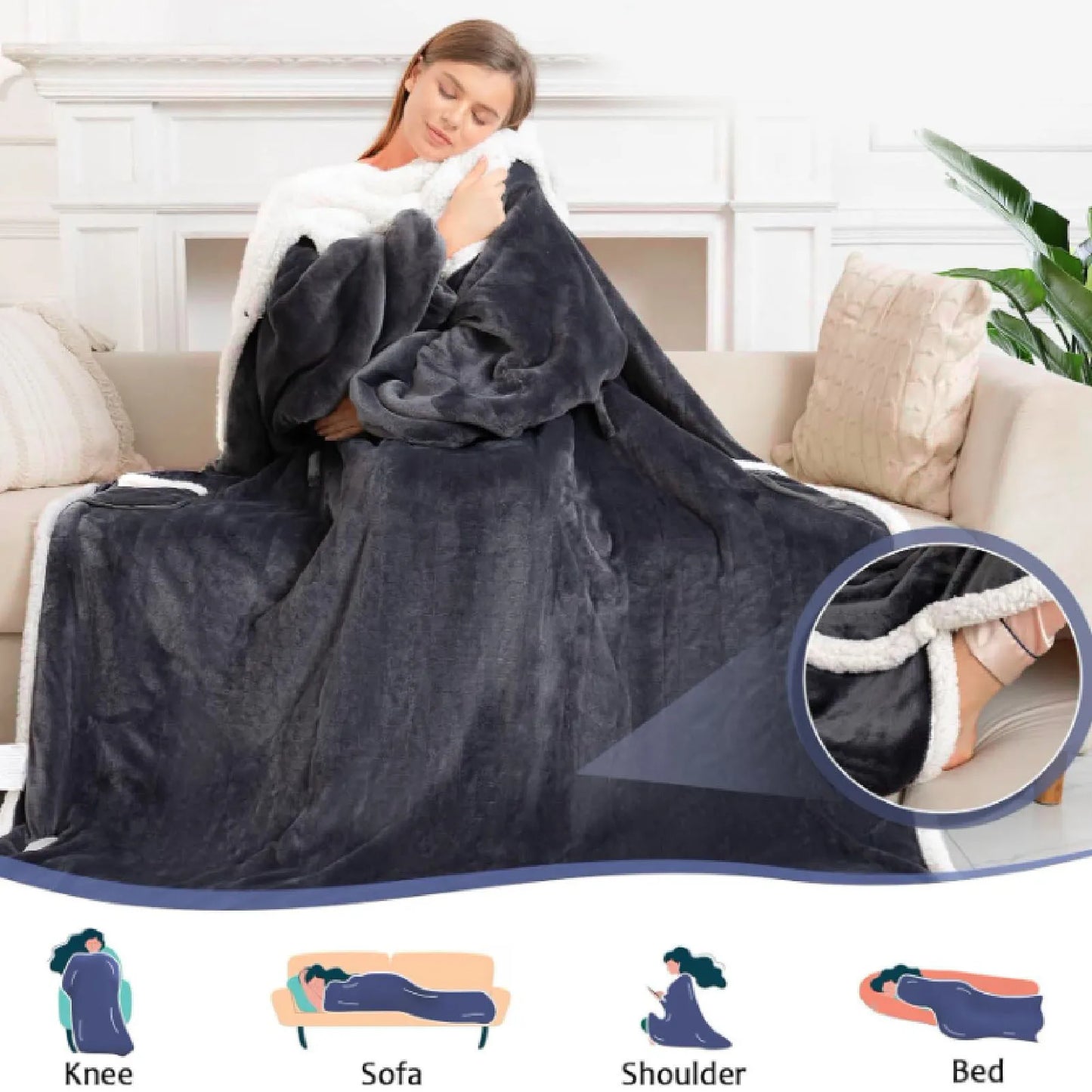 Electric Wearable Blanket
